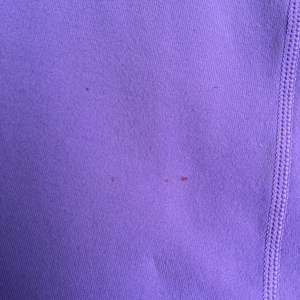 Lululemon Purple Scoop Neck Tank Top Size 4 - Picture 3 of 8